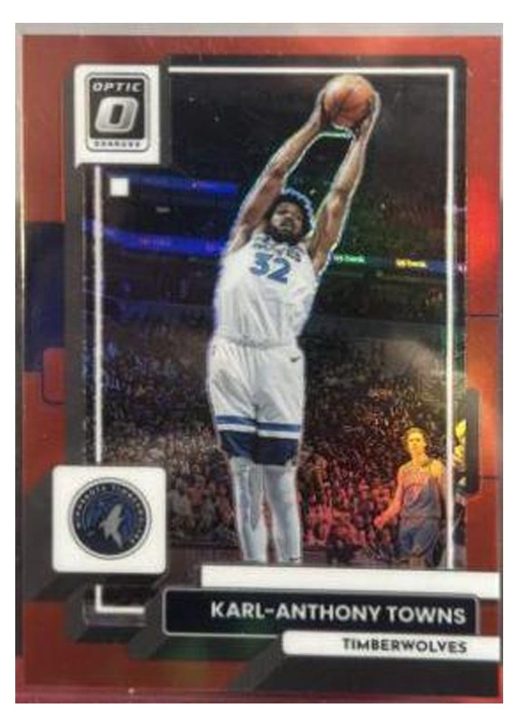2022-23 Donruss Optic Base Set Karl-Anthony Towns #50 card