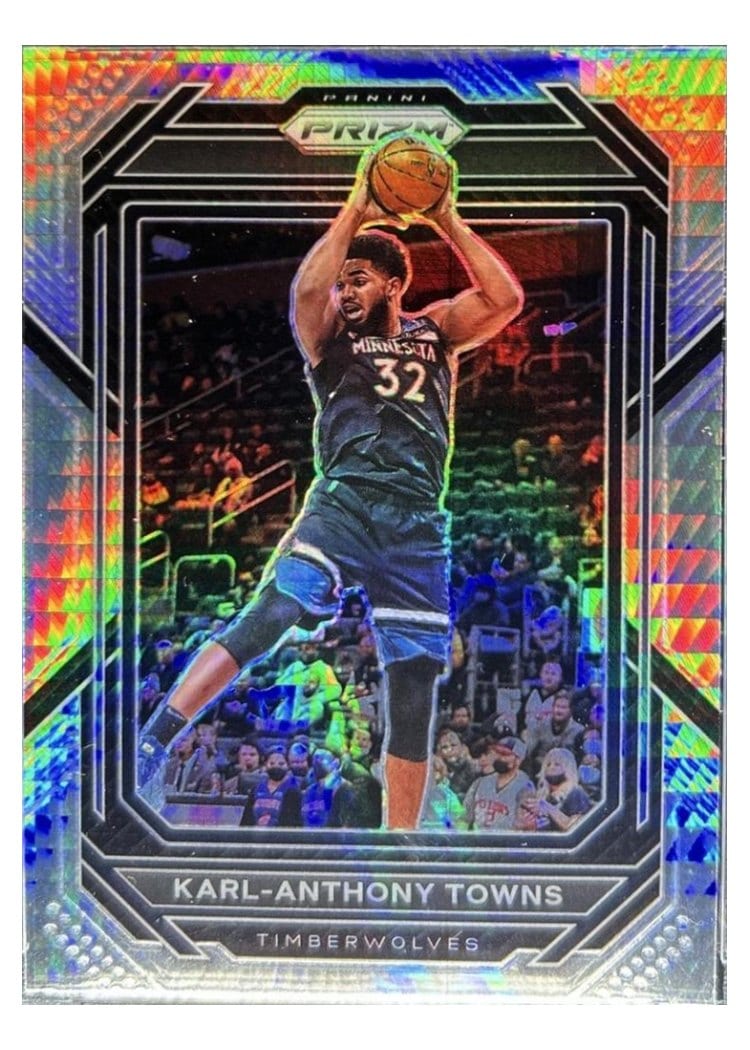 2022-23 Panini Prizm Base Set Karl-Anthony Towns #68 card
