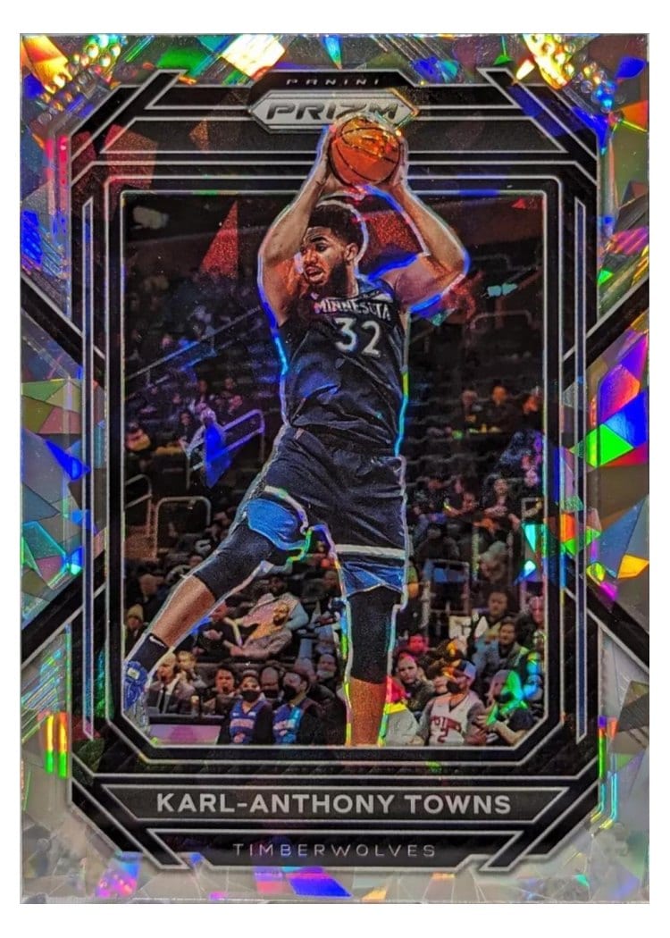 2022-23 Panini Prizm Base Set Karl-Anthony Towns #68 card