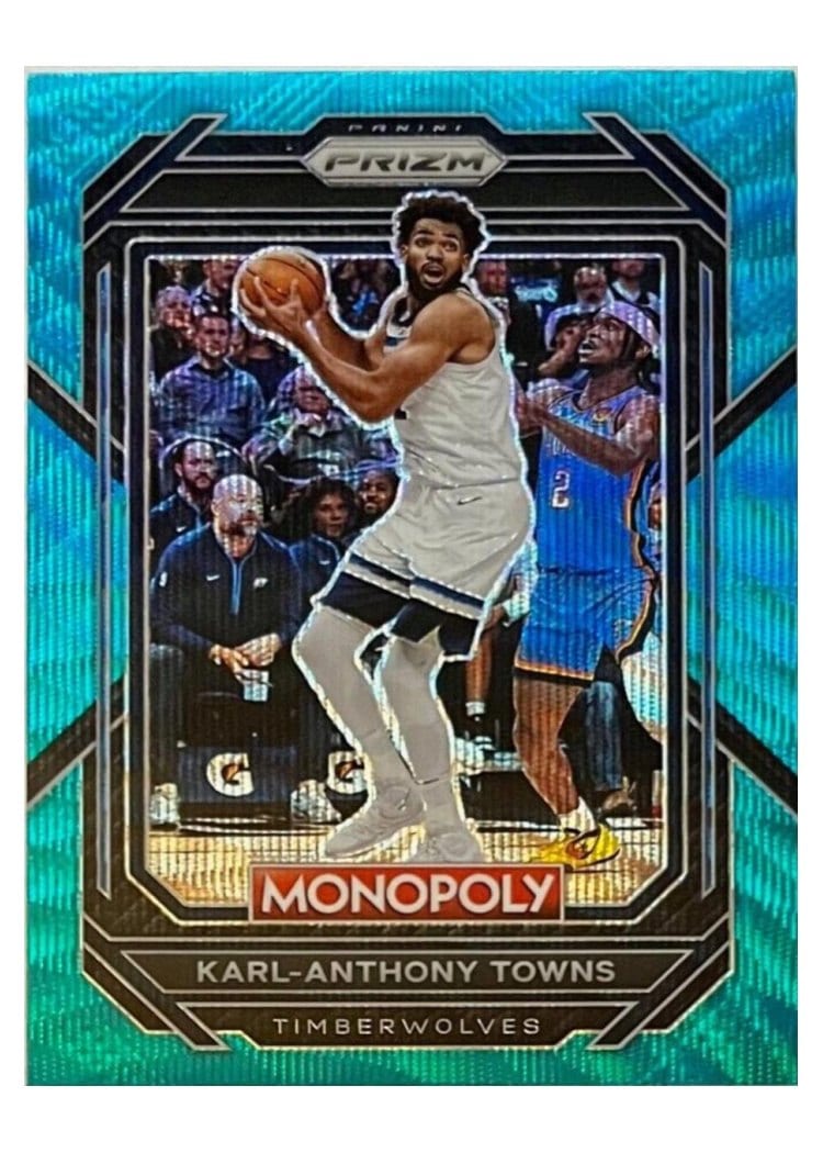 2022-23 Panini Prizm Base Set Karl-Anthony Towns #68 card
