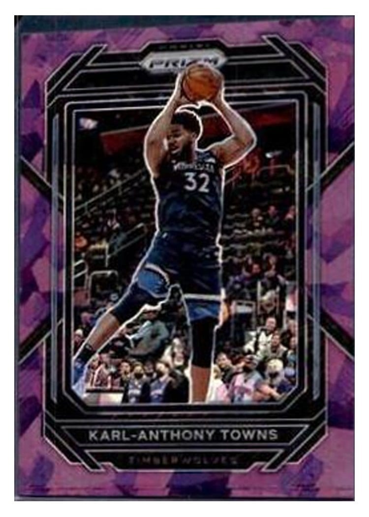2022-23 Panini Prizm Base Set Karl-Anthony Towns #68 card