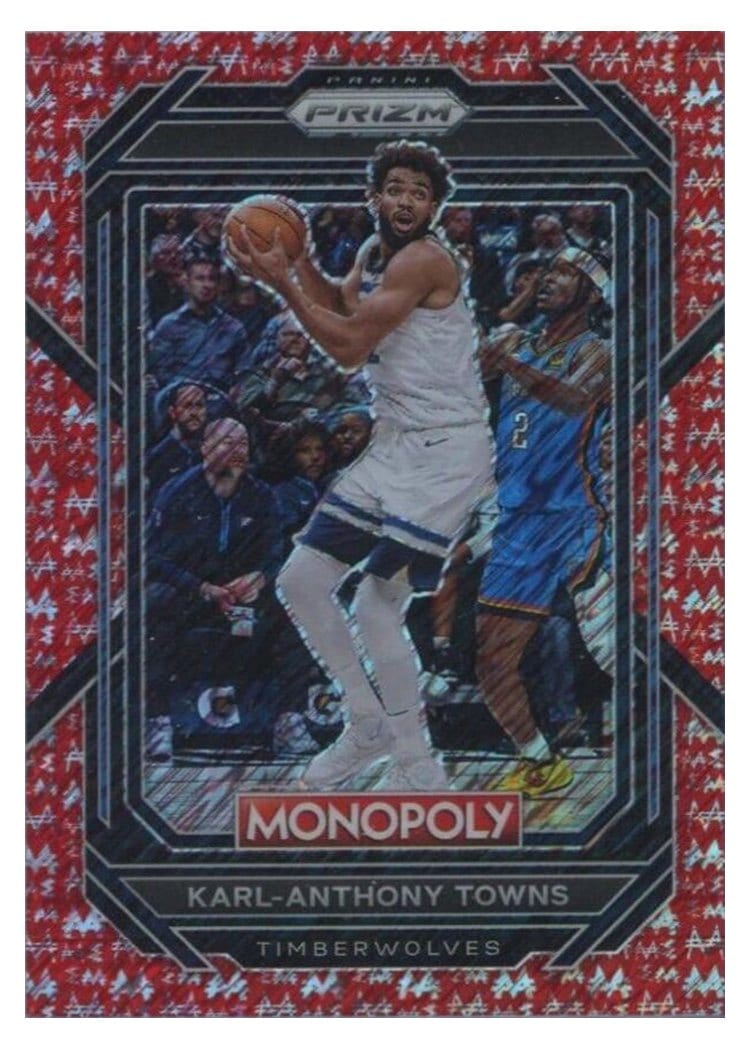 2022-23 Panini Prizm Base Set Karl-Anthony Towns #68 card