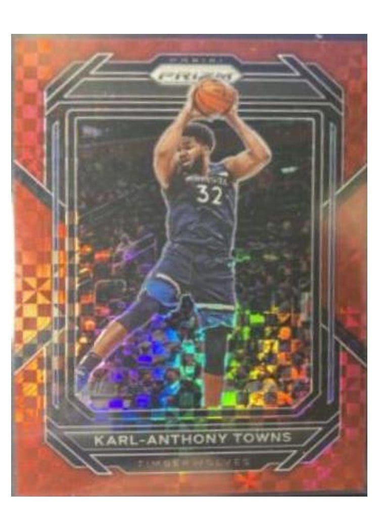 2022-23 Panini Prizm Base Set Karl-Anthony Towns #68 card