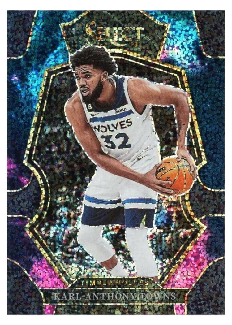2022-23 Panini Select Base Set Karl-Anthony Towns #112 card