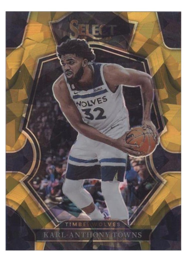 2022-23 Panini Select Base Set Karl-Anthony Towns #112 card