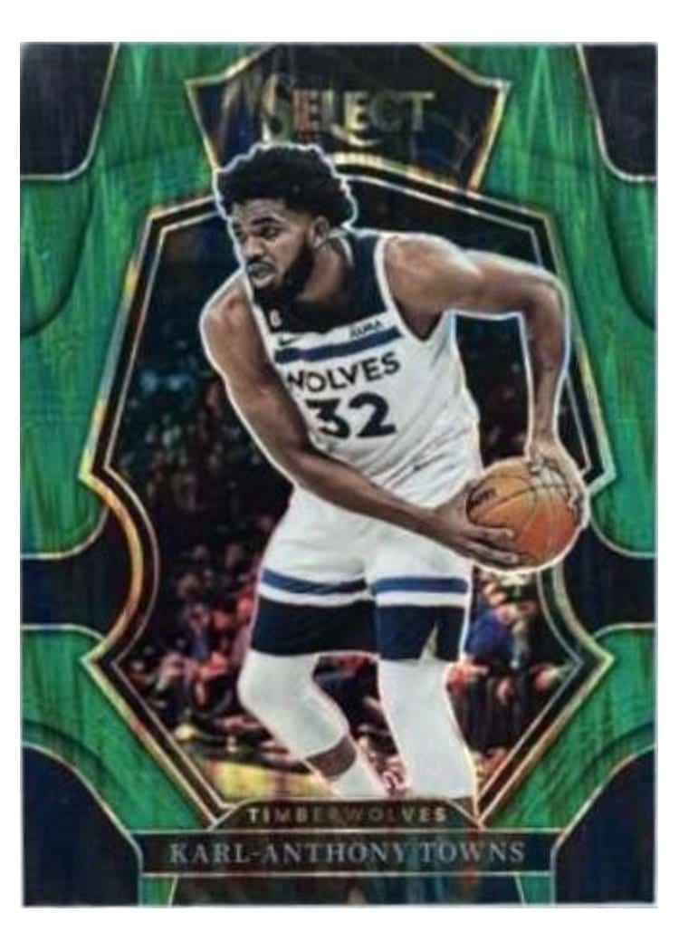 2022-23 Panini Select Base Set Karl-Anthony Towns #112 card