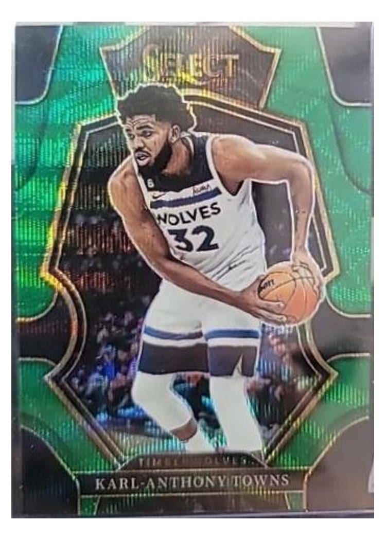 2022-23 Panini Select Base Set Karl-Anthony Towns #112 card
