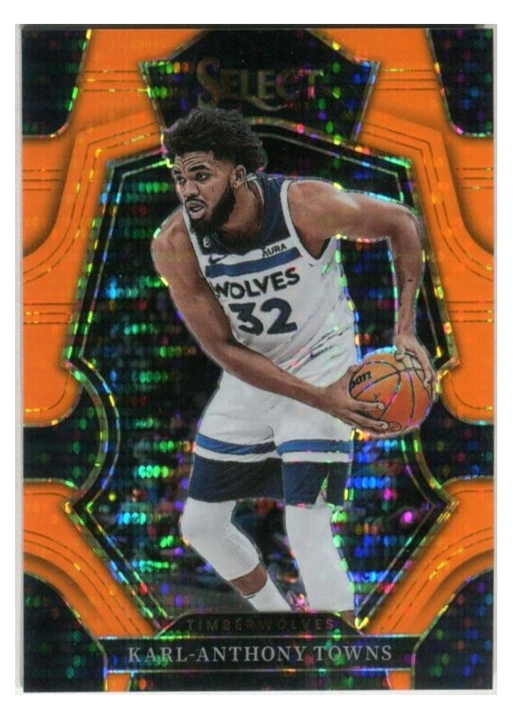 2022-23 Panini Select Base Set Karl-Anthony Towns #112 card
