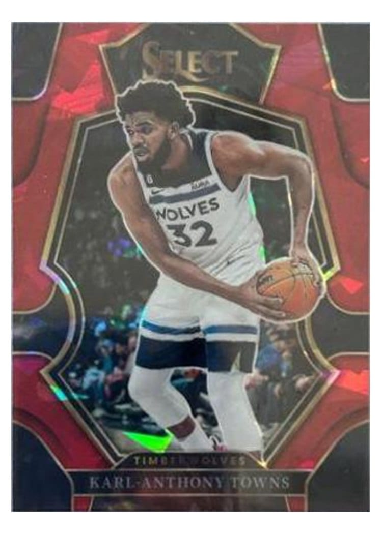 2022-23 Panini Select Base Set Karl-Anthony Towns #112 card