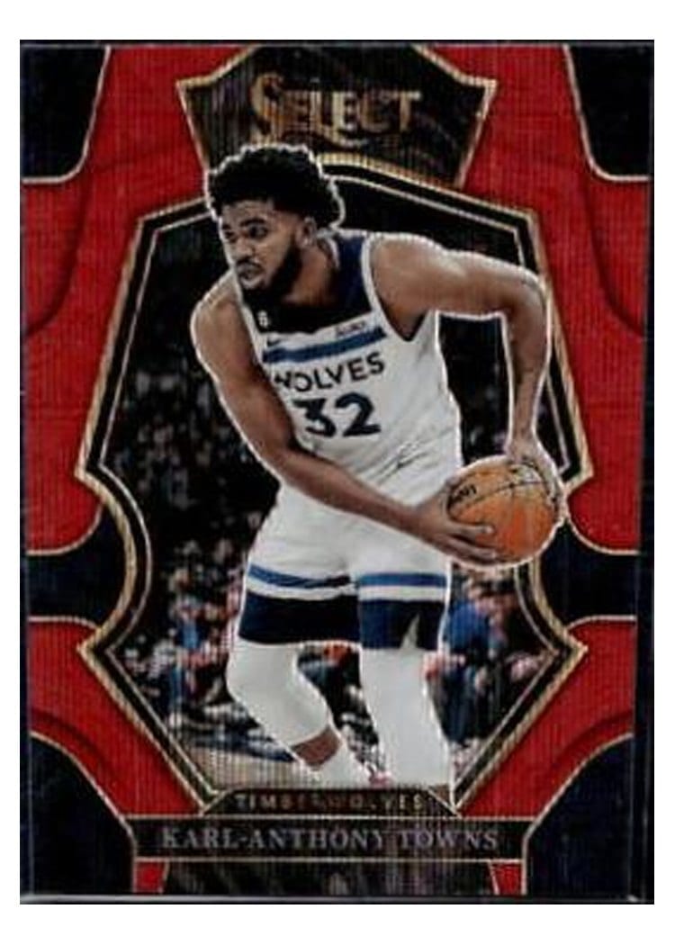 2022-23 Panini Select Base Set Karl-Anthony Towns #112 card