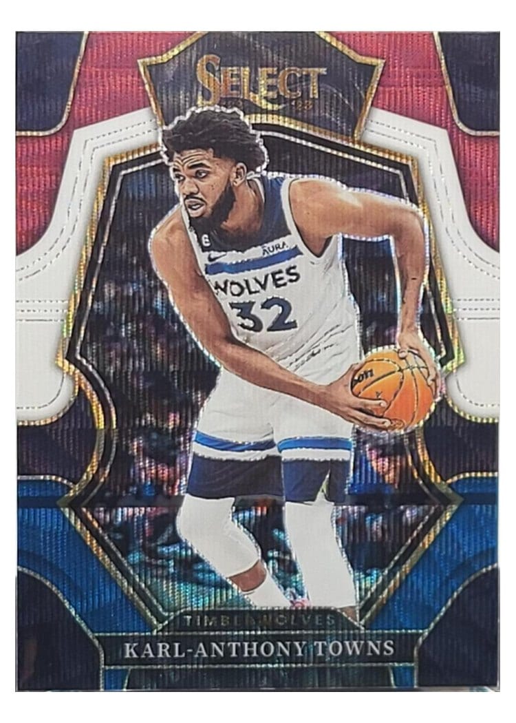 2022-23 Panini Select Base Set Karl-Anthony Towns #112 card