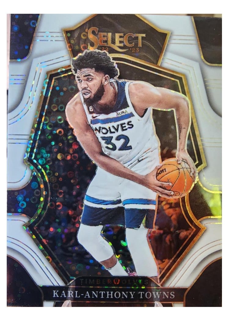 2022-23 Panini Select Base Set Karl-Anthony Towns #112 card