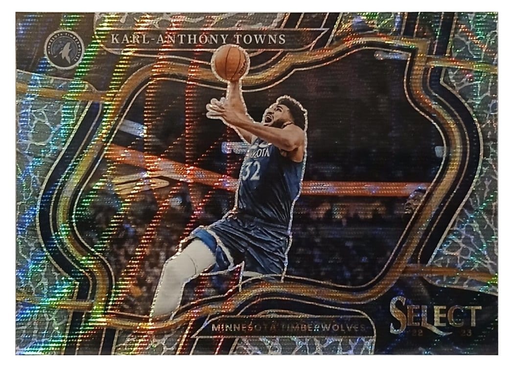 2022-23 Panini Select Base Set Karl-Anthony Towns #212 card