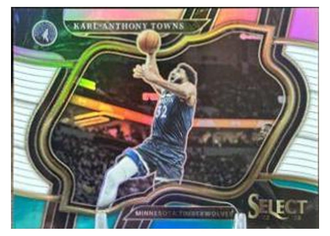 2022-23 Panini Select Base Set Karl-Anthony Towns #212 card