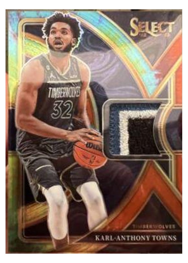 2022-23 Panini Select Base Set Karl-Anthony Towns #212 card