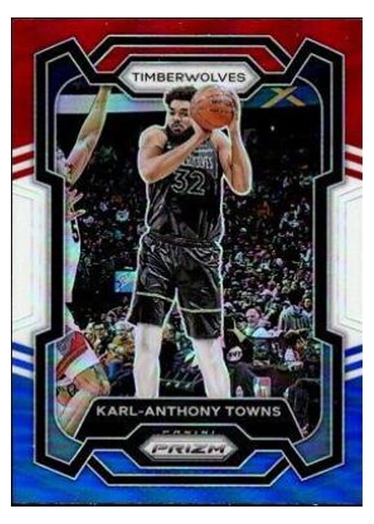2023-24 Panini Prizm Base Set Karl-Anthony Towns #78 card