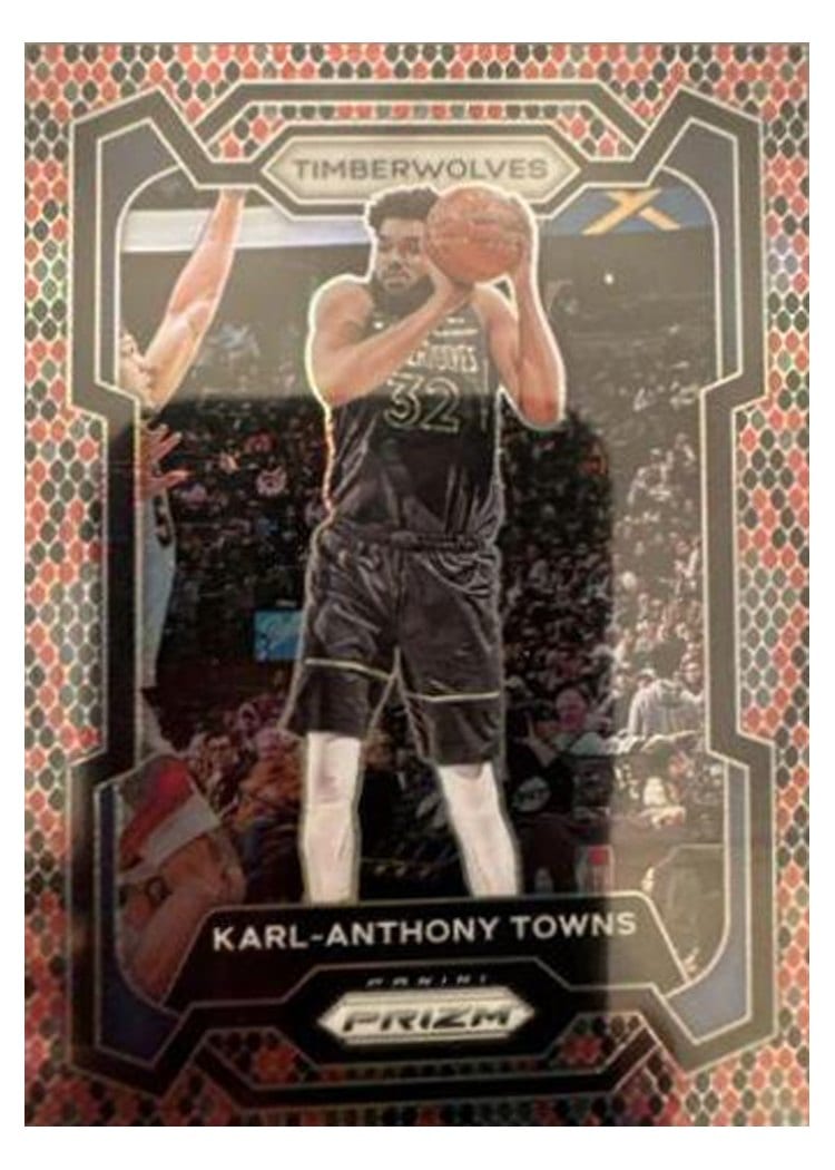 2023-24 Panini Prizm Base Set Karl-Anthony Towns #78 card