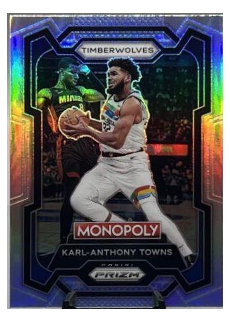 2023-24 Panini Prizm Monopoly Base Set Karl-Anthony Towns #53 card