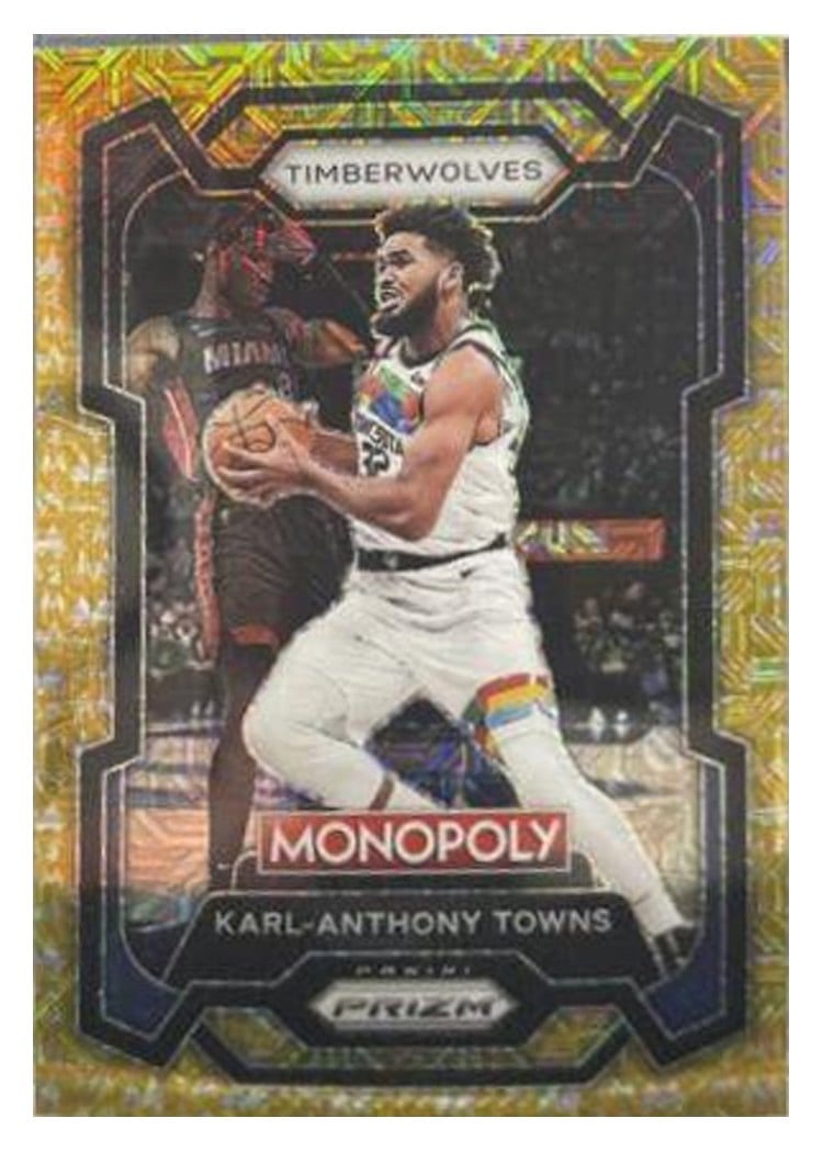 2023-24 Panini Prizm Monopoly Base Set Karl-Anthony Towns #53 card