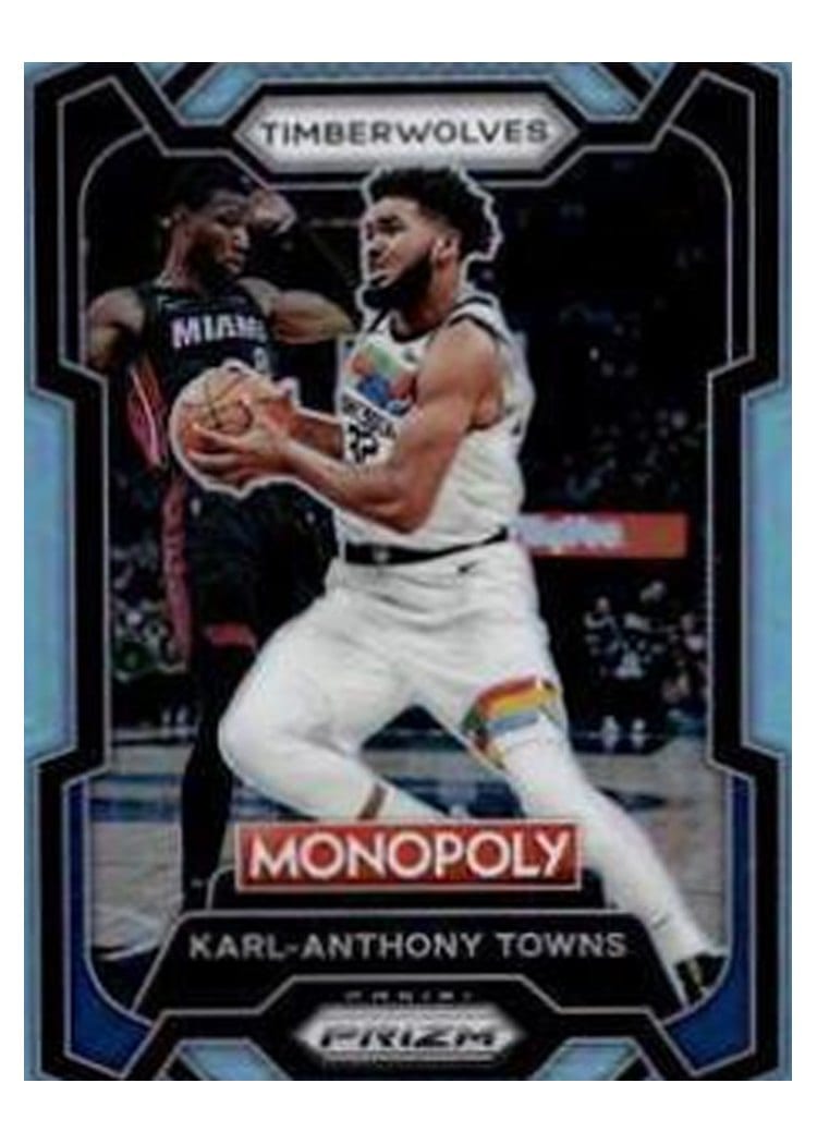 2023-24 Panini Prizm Monopoly Base Set Karl-Anthony Towns #53 card