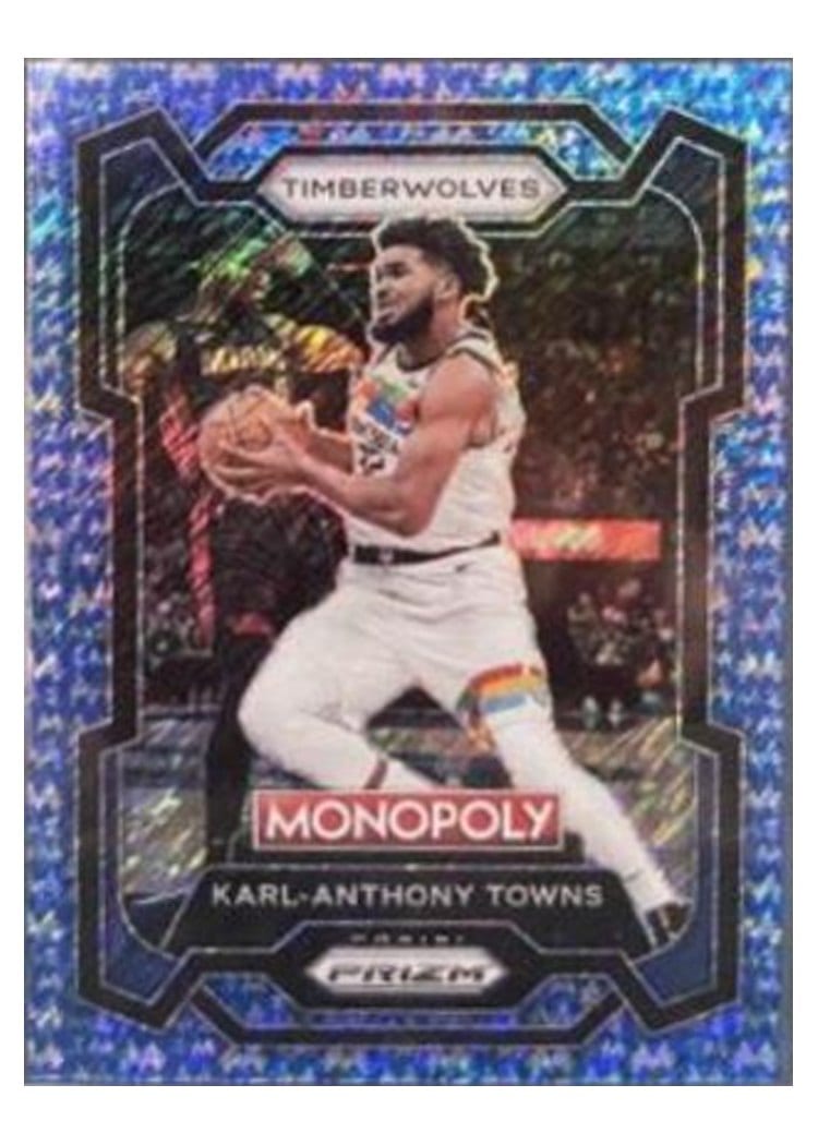 2023-24 Panini Prizm Monopoly Base Set Karl-Anthony Towns #53 card