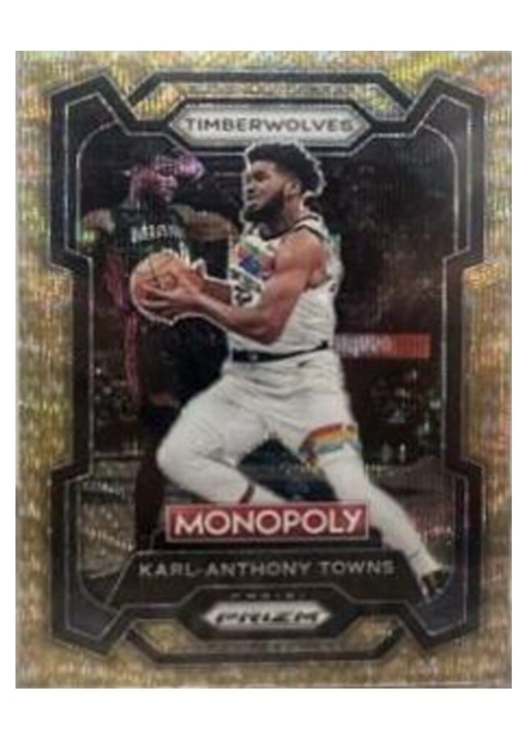 2023-24 Panini Prizm Monopoly Base Set Karl-Anthony Towns #53 card