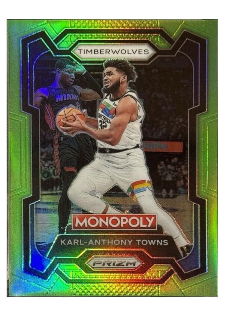2023-24 Panini Prizm Monopoly Base Set Karl-Anthony Towns #53 card