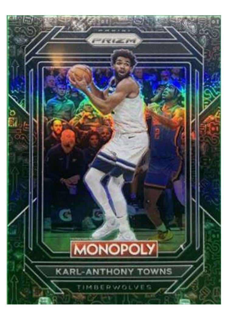 2023-24 Panini Prizm Monopoly Base Set Karl-Anthony Towns #53 card