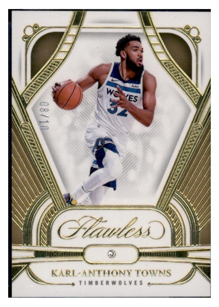 2023 Panini Flawless Karl-Anthony Towns #34 card