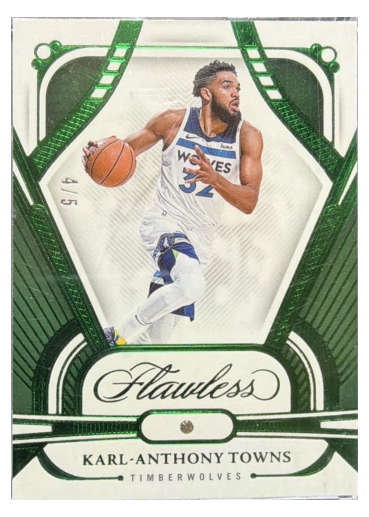 2023 Panini Flawless Karl-Anthony Towns #34 card