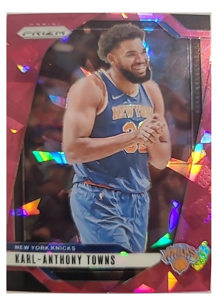 2024-25 Panini Prizm Base Set Karl-Anthony Towns #141 card
