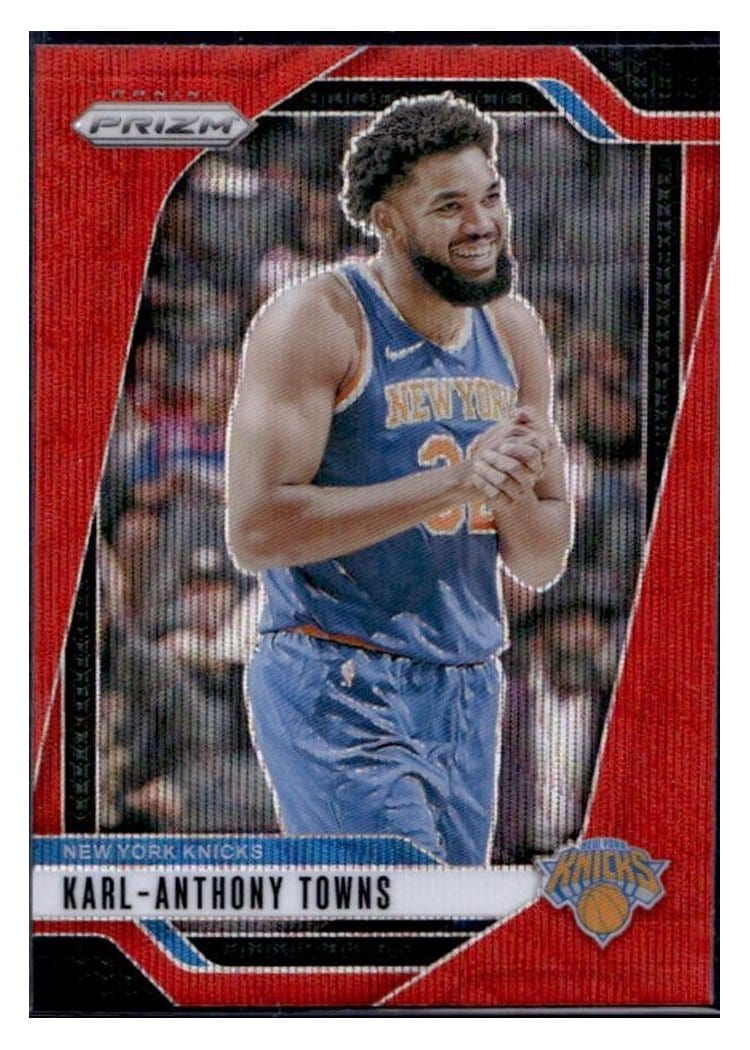 2024-25 Panini Prizm Base Set Karl-Anthony Towns #141 card