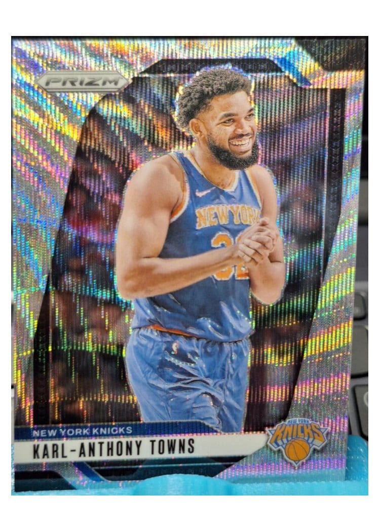 2024-25 Panini Prizm Base Set Karl-Anthony Towns #141 card