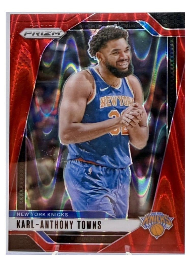 2024-25 Panini Prizm Base Set Karl-Anthony Towns #141 card
