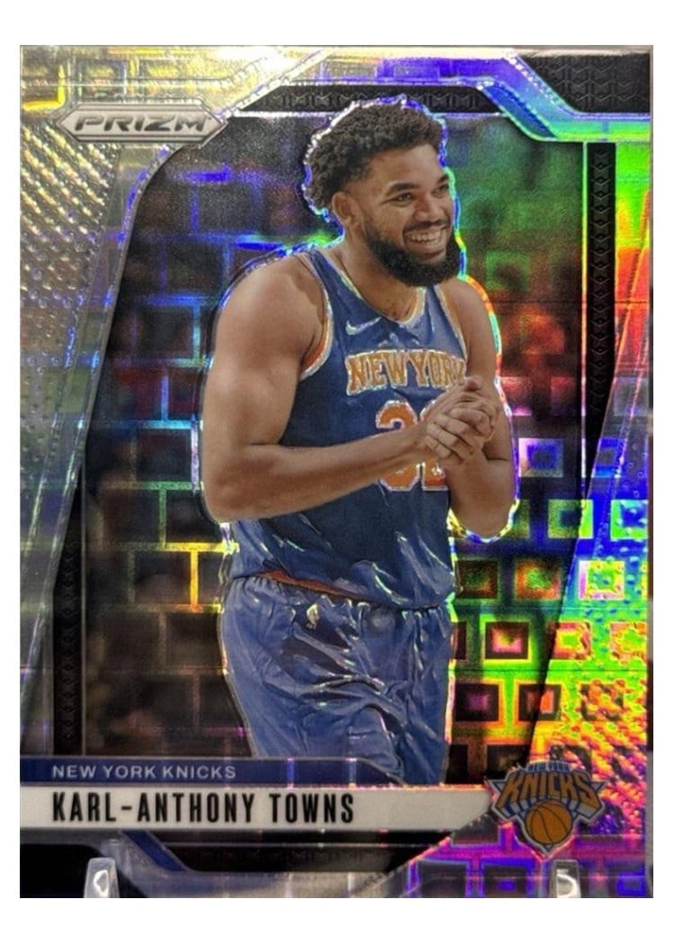 2024-25 Panini Prizm Base Set Karl-Anthony Towns #141 card