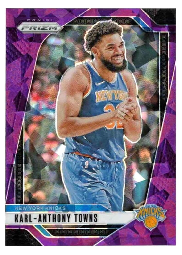 2024-25 Panini Prizm Base Set Karl-Anthony Towns #141 card