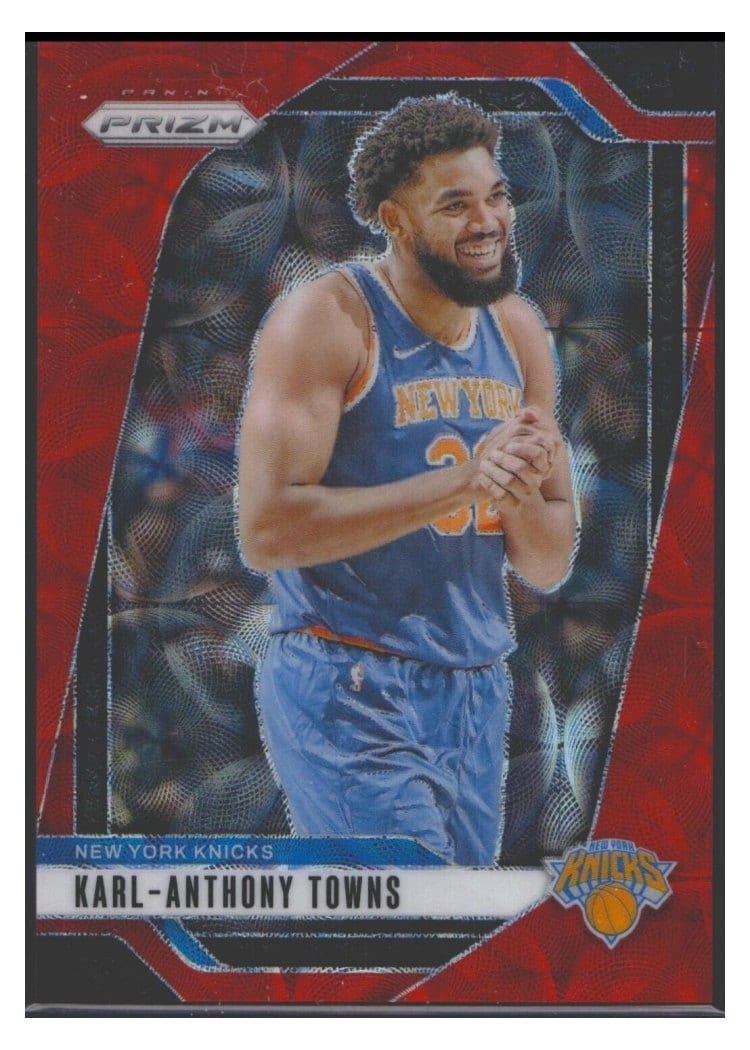 2024-25 Panini Prizm Base Set Karl-Anthony Towns #141 card