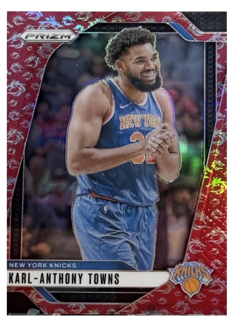 2024-25 Panini Prizm Base Set Karl-Anthony Towns #141 card