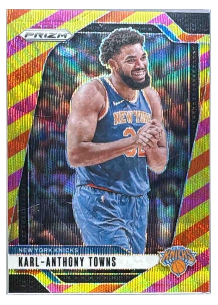 2024-25 Panini Prizm Base Set Karl-Anthony Towns #141 card