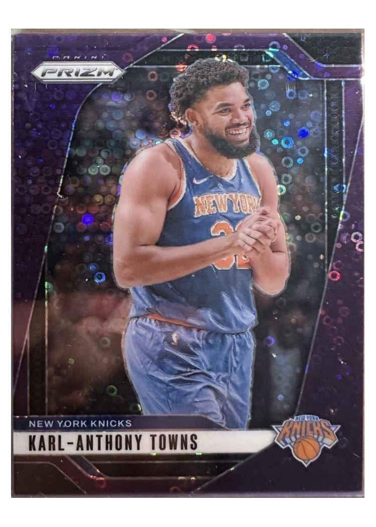2024-25 Panini Prizm Base Set Karl-Anthony Towns #141 card