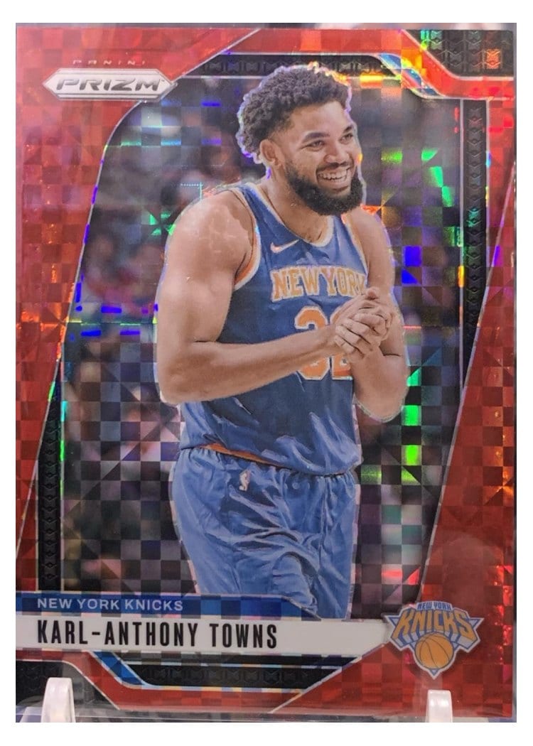 2024-25 Panini Prizm Base Set Karl-Anthony Towns #141 card