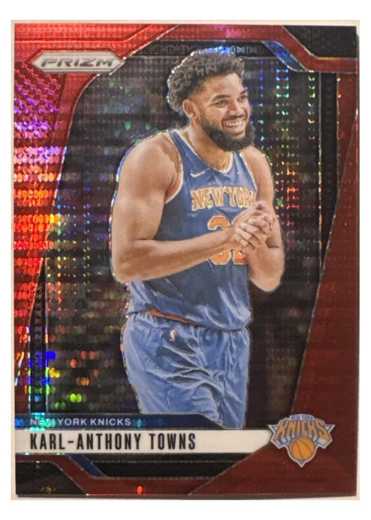 2024-25 Panini Prizm Base Set Karl-Anthony Towns #141 card