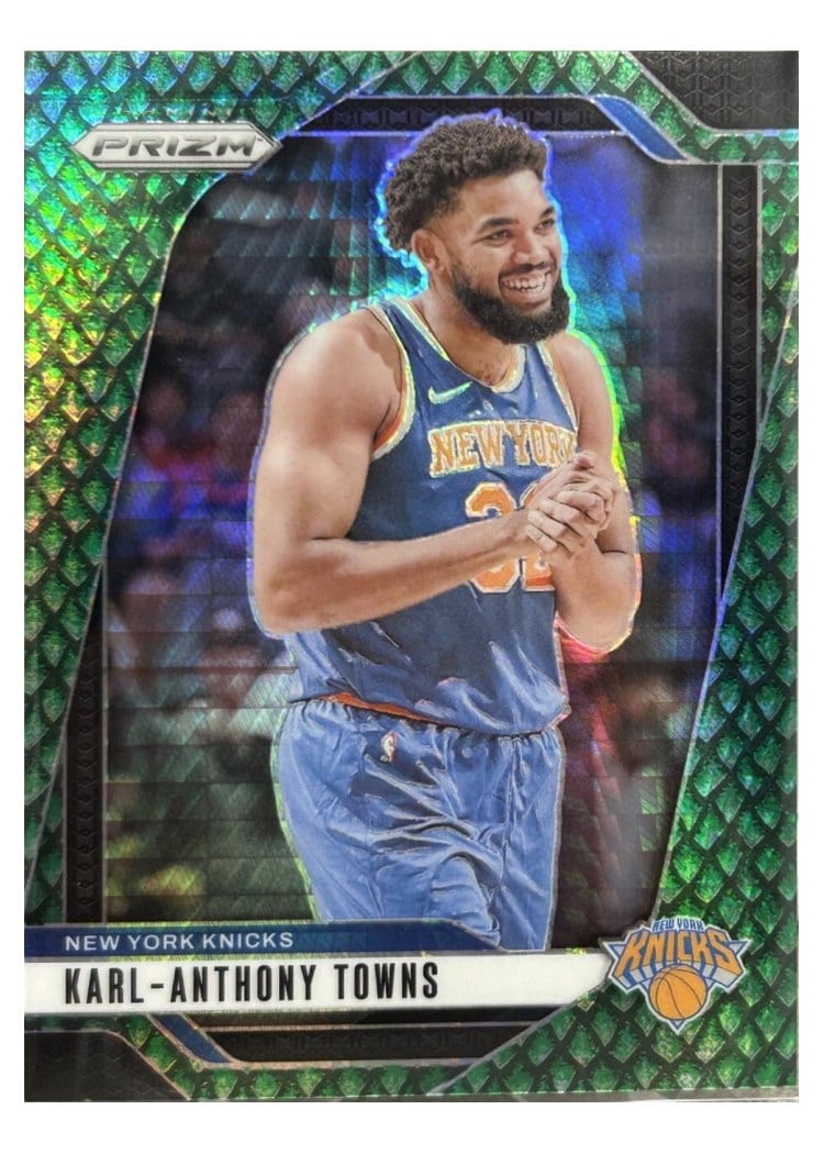 2024-25 Panini Prizm Base Set Karl-Anthony Towns #141 card