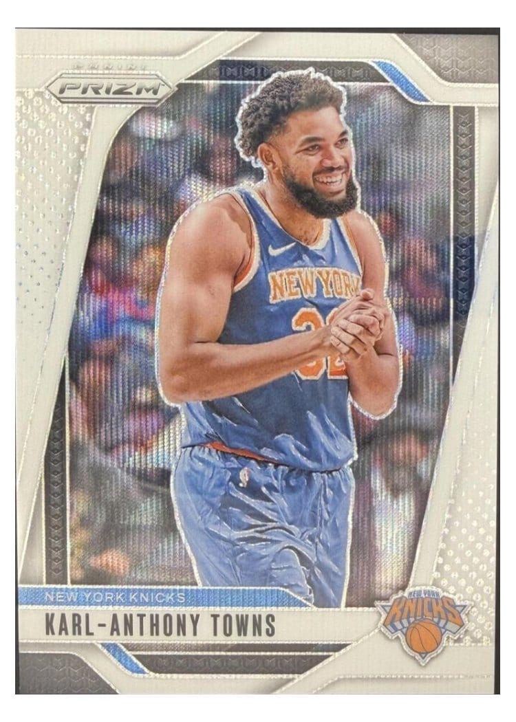2024-25 Panini Prizm Base Set Karl-Anthony Towns #141 card