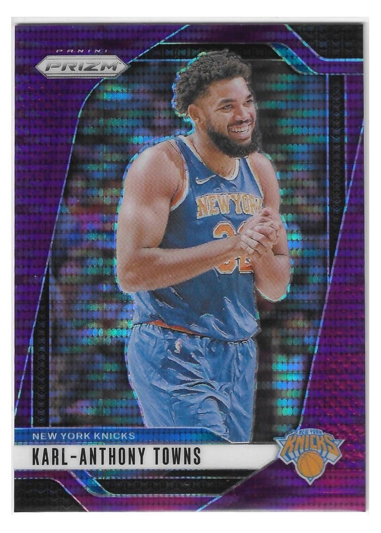 2024-25 Panini Prizm Base Set Karl-Anthony Towns #141 card