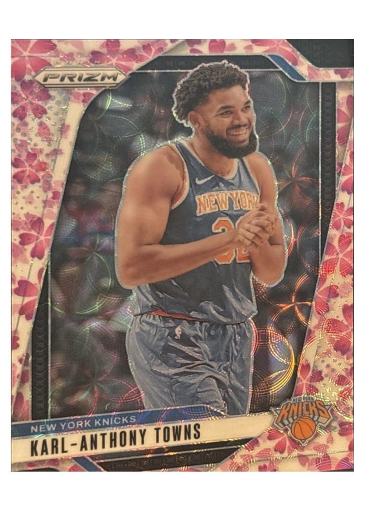 2024-25 Panini Prizm Base Set Karl-Anthony Towns #141 card