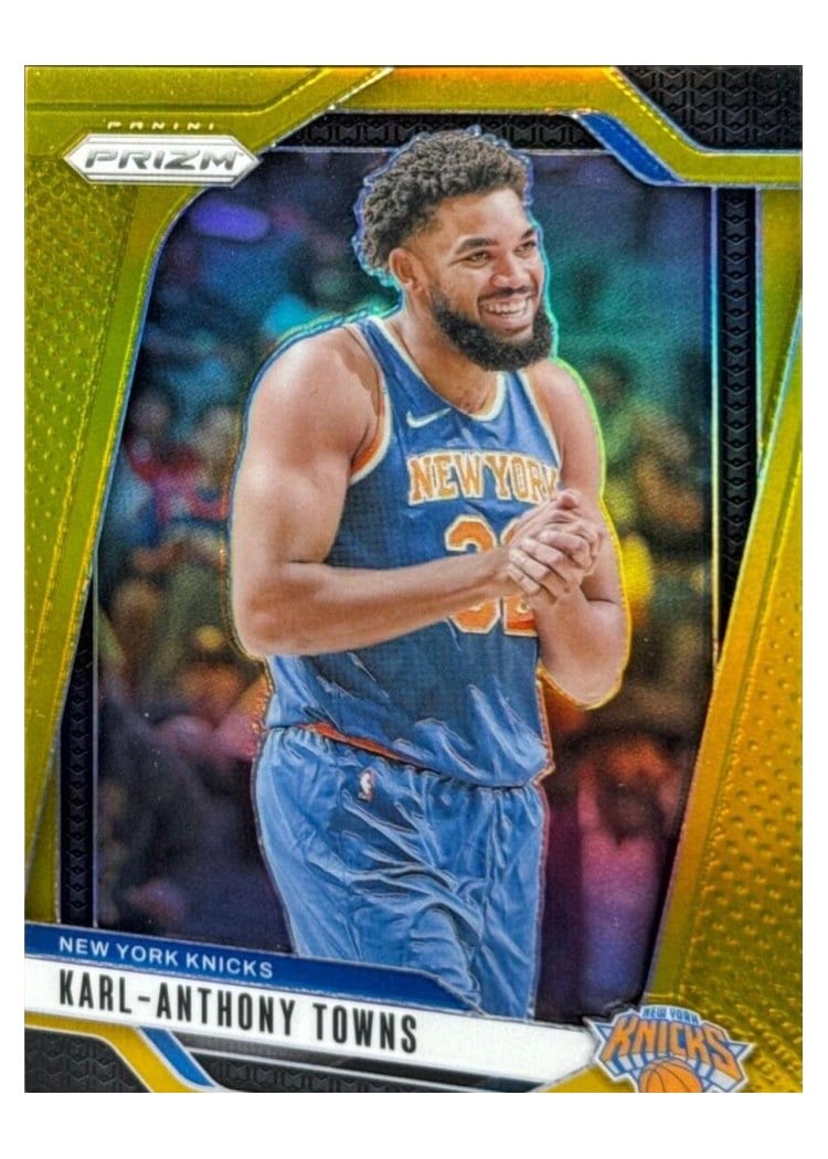2024-25 Panini Prizm Base Set Karl-Anthony Towns #141 card
