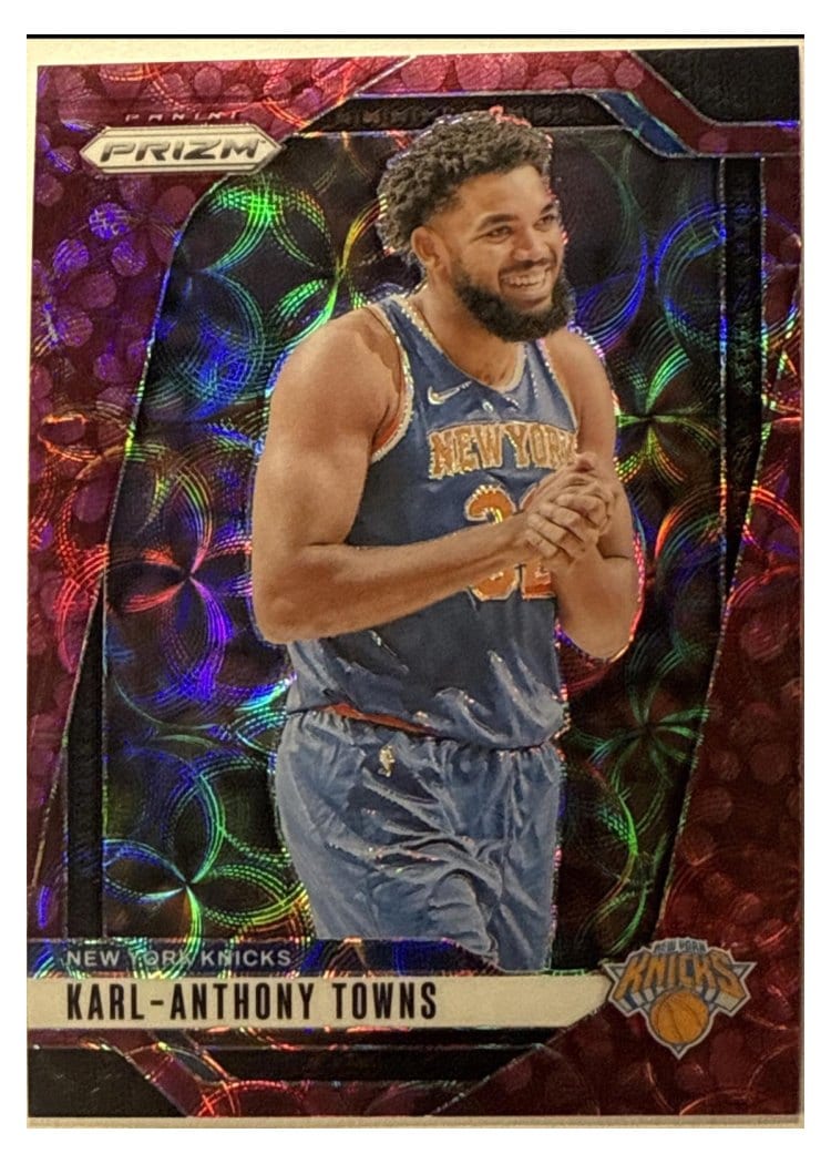 2024-25 Panini Prizm Base Set Karl-Anthony Towns #141 card