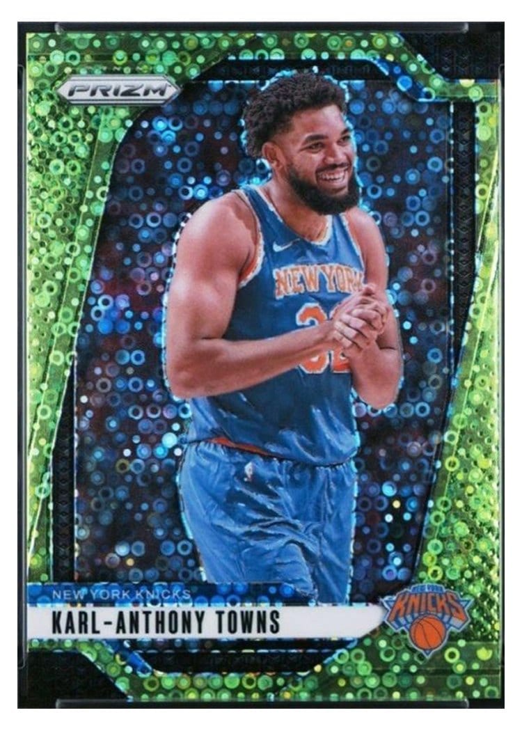 2024-25 Panini Prizm Base Set Karl-Anthony Towns #141 card