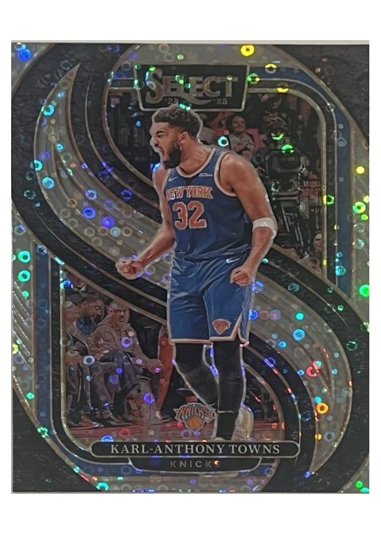 2024-25 Panini Select Base Set Karl-Anthony Towns #114 card